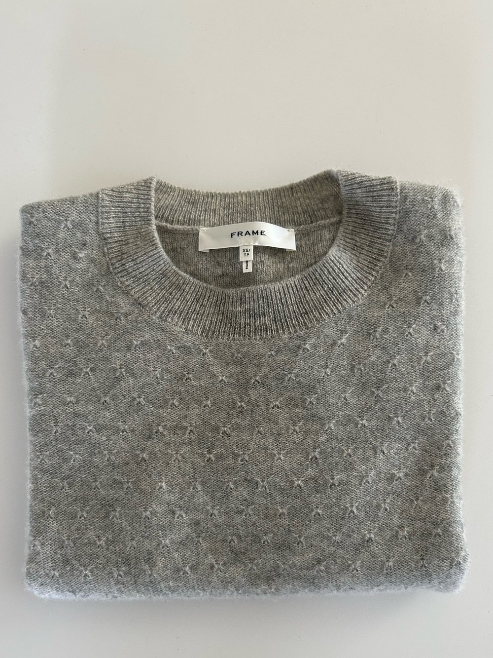 Frame Cashmere Short-Sleeved Sweater